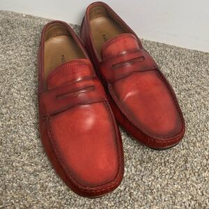 Mens Magnanni Dylan Leather Driving Shoe Slip On Nordstrom size 8